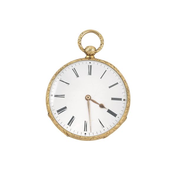 



ALLIEZ BACHELARD &amp; TEROND FILS YELLOW GOLD POCKET WATCH