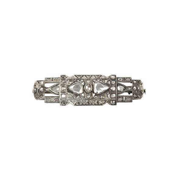 



DIAMOND BROOCH IN 18KT WHITE GOLD
