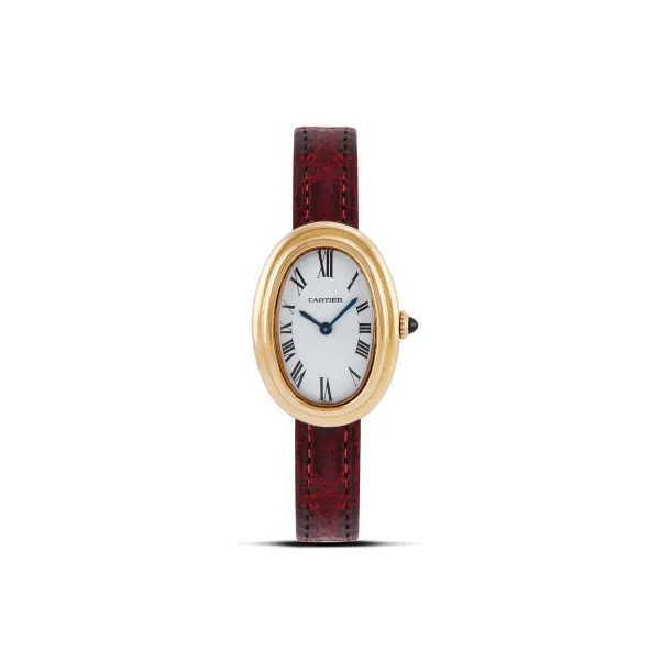 Cartier - 



CARTIER BAIGNOIRE YELLOW GOLD LADY'S WATCH, 1986