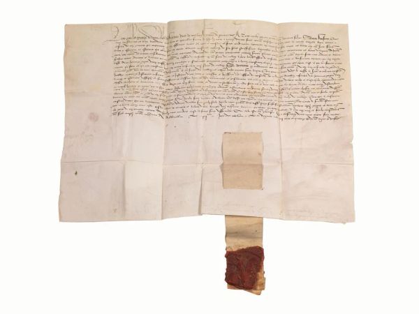 LUIGI XII (1462-1515) Patente di Lodovico Re di Francia che dopo la&nbsp;&nbsp;&nbsp;&nbsp;&nbsp;&nbsp;&nbsp;