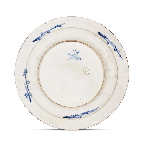 GRANDE PIATTO, MILANO, MANIFATTURA DI FELICE CLERICI, 1745-1770