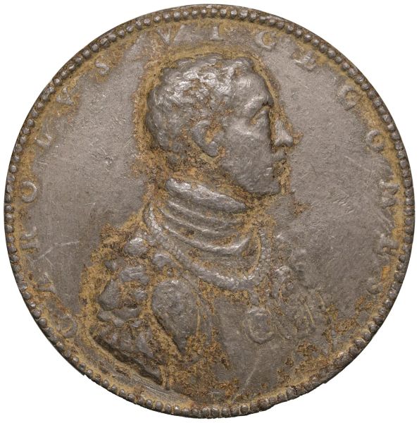 CARLO VISCONTI (1523-1565) MEDAGLIA ante 1561