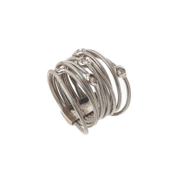 



PIERO MILANO DIAMOND RING IN 18KT WHITE GOLD