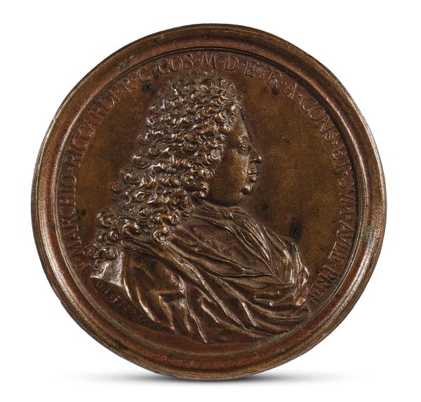 Gioacchino Fortini (Montevarchi 1672-1736), Francesco Riccardi, 1715, bronze