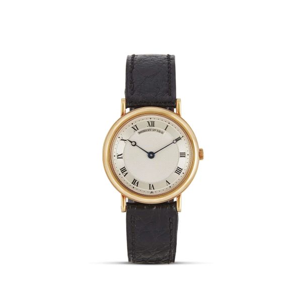 Breguet - BREGUET CLASSIQUE REF. BA3210 YELLOW GOLD WRISTWATCH, 1986