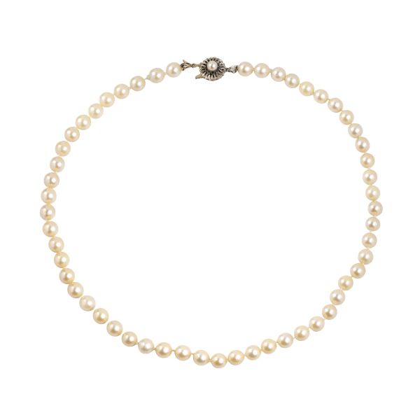 COLLANA DI PERLE COLTIVATE