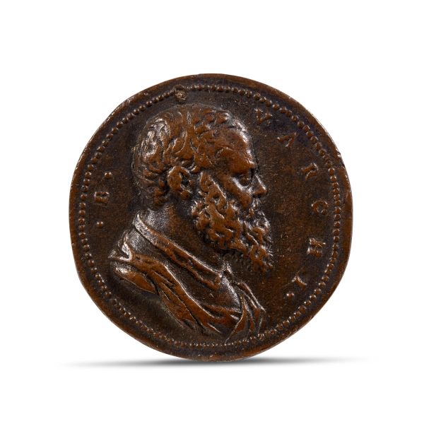 



Domenico Poggini, Benedetto Varchi, bronze