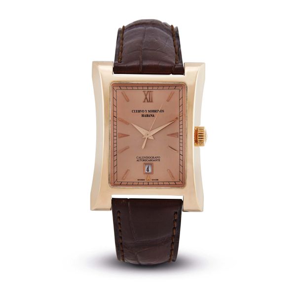 



CUERVO Y SOBRINOS ESPLENDIDOS REF. O 2412/2 ROSE GOLD WRISTWATCH, 2005