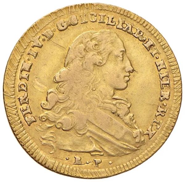 NAPOLI, FERDINANDO IV DI BORBONE (1759-1816), 6 DUCATI 1772