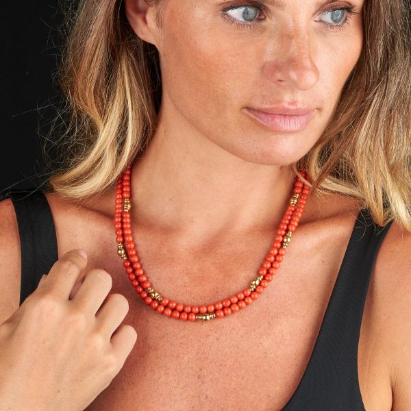 COLLANA DI CORALLO