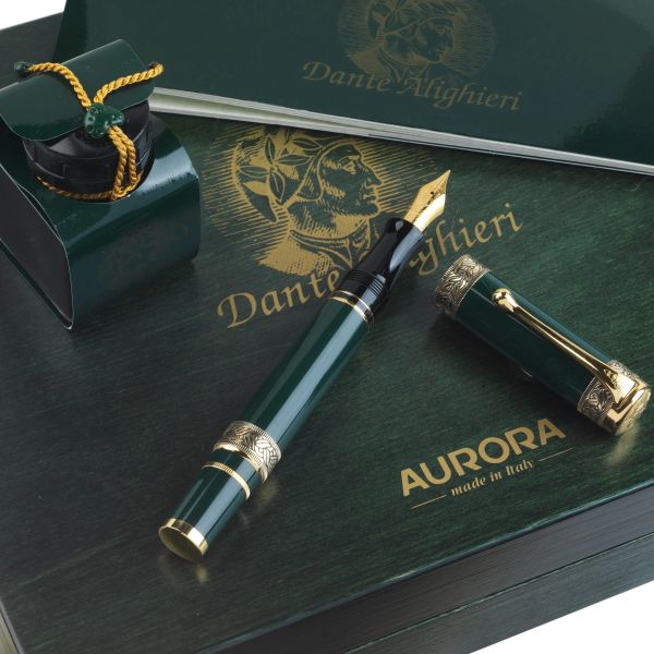 AURORA "DANTE ALIGHIERI" PENNA STILOGRAFICA EDIZIONE LIMITATA N. 0362/1919