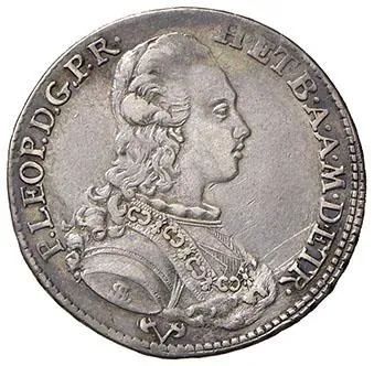 FIRENZE, PIETRO LEOPOLDO DI LORENA (1765-1790), DOPPIO PAOLO 1770