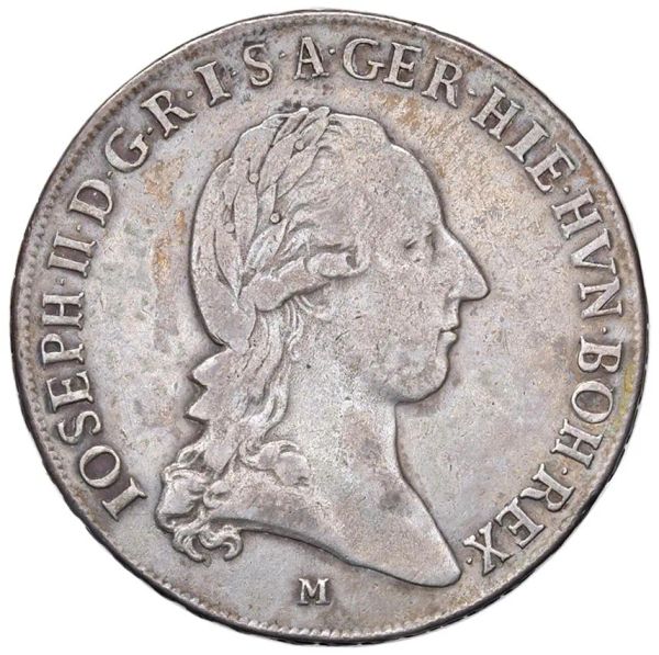 MILANO. GIUSEPPE II D&rsquo;ASBURGO-LORENA (1780-1790) MEZZO CROCIONE 1789