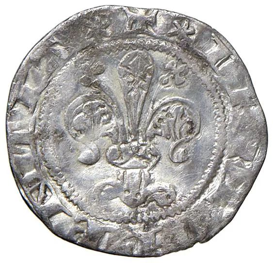 



FIRENZE. REPUBBLICA (sec. XIII-1532). FIORINO GROSSO DA 15 DENARI I semestre 1318 (simbolo: rosa, Bonaguida di Fabro di Tolosino)