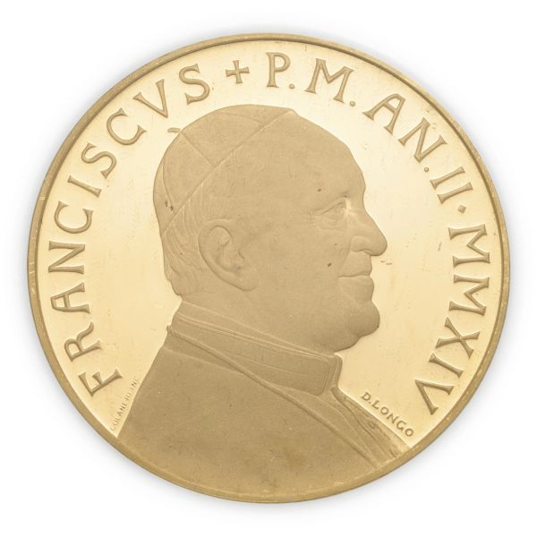 



Francesco (2013-2025) &ndash; 100 Euro 2014 &ndash; Zecca: Roma