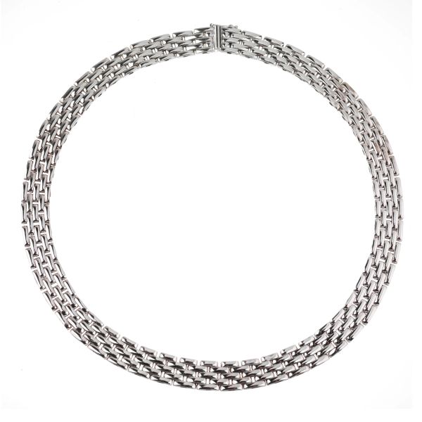 CHAIN NECKLACE IN 18KT WHITE GOLD