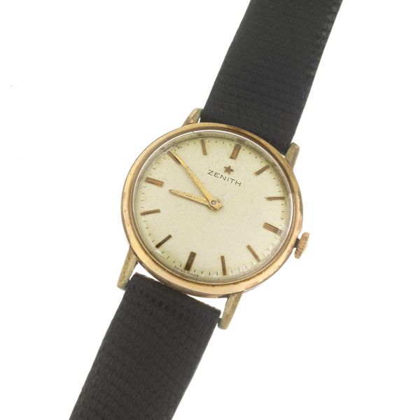 ZENITH STELLINA YELLOW GOLD PLATED AND STEEL&nbsp; WRISTWATCH