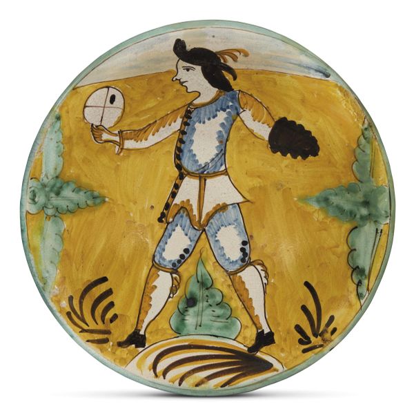 PIATTO, MONTELUPO, 1640-1670 CIRCA