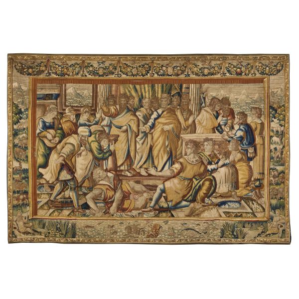 A FLEMISH TAPESTRY, PROBABLY BRUSSELS OR OUDENAARDE, 1600-1630