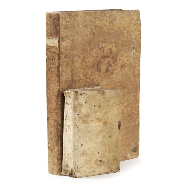 (Prime edizioni)   ALIGHIERI, Dante.   Le terze rime di Dante  . (Venetijs, in aedib. Aldi accuratissime,  [..]