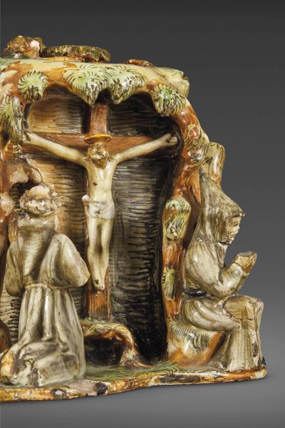 PICCOLO ALTARE DEVOZIONALE, URBINO, BOTTEGA PATANAZZI, 1570 CIRCA