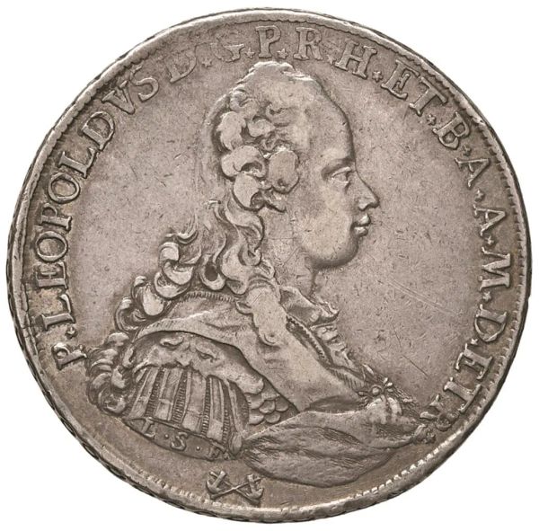 FIRENZE PIETRO LEOPOLDO DI LORENA (1765-1790) FRANCESCONE 1771
