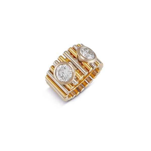 



DIAMOND RING IN 18KT TWO TONE GOLD