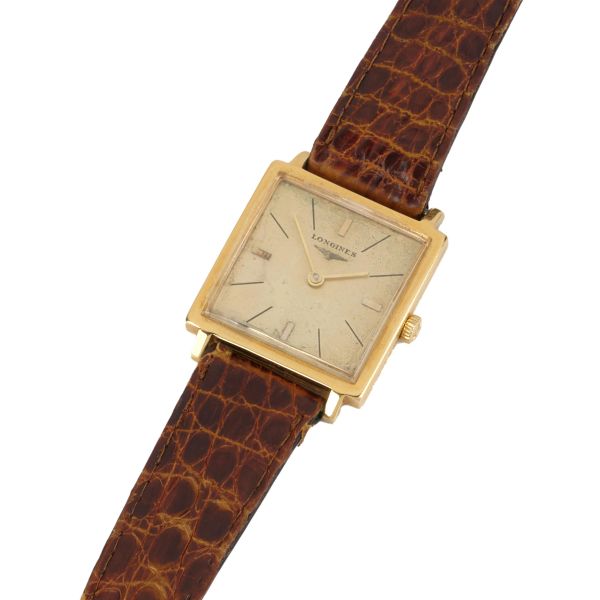 



LONGINES CIOCCOLATINO YELLOW GOLD WRISTWATCH