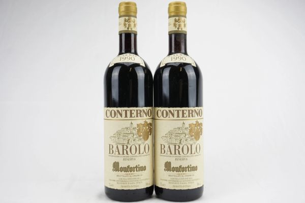 Barolo Monfortino Riserva Giacomo Conterno 1990 - Asta Il Fascino