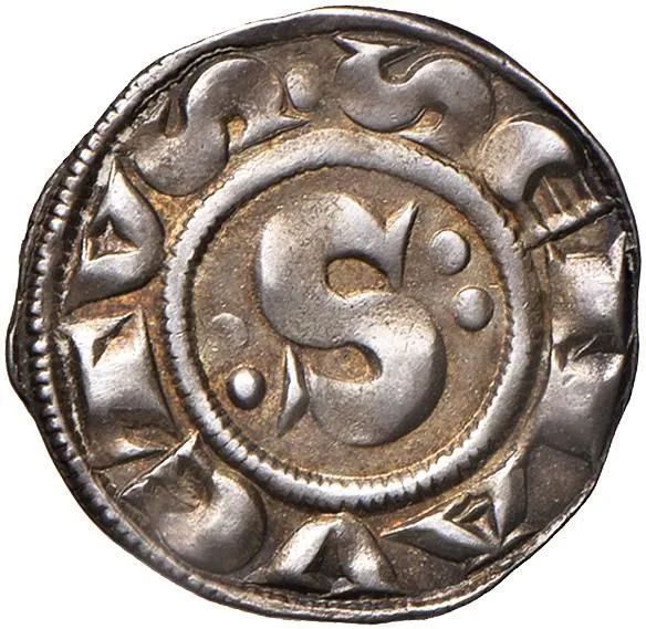 SIENA REPUBBLICA (1180 &ndash; 1390), GROSSO DA 12 DENARI II SERIE (1211-1250)