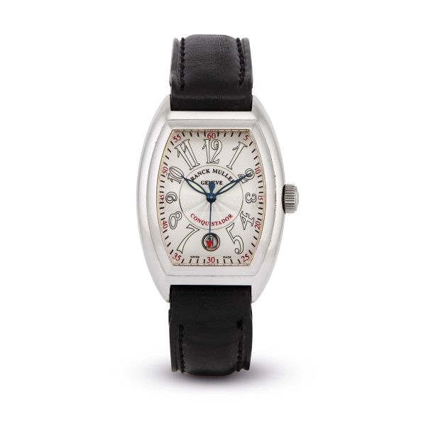 FRANCK MULLER CONQUISTADOR REF. 8005 SC STAINLESS STEEL WRISTWATCH