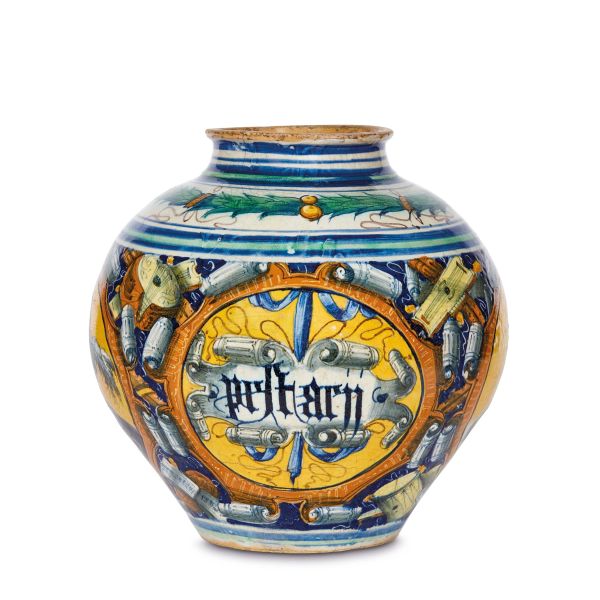 



VASO A BOCCIA, VENEZIA, MASTRO DOMENICO E COLLABORATORI, 1560-1570 CIRCA