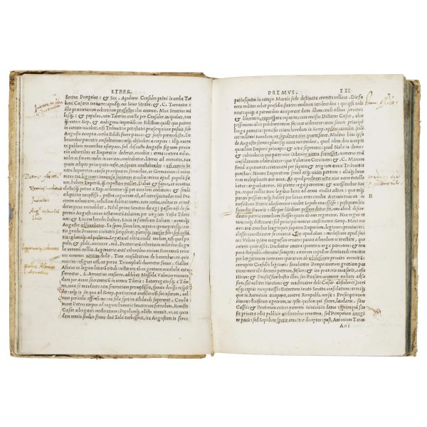 Cornelio Tacito. Libri qvinqve noviter inventi atque cum reliquis eius operibus editi. Milano, Mi...