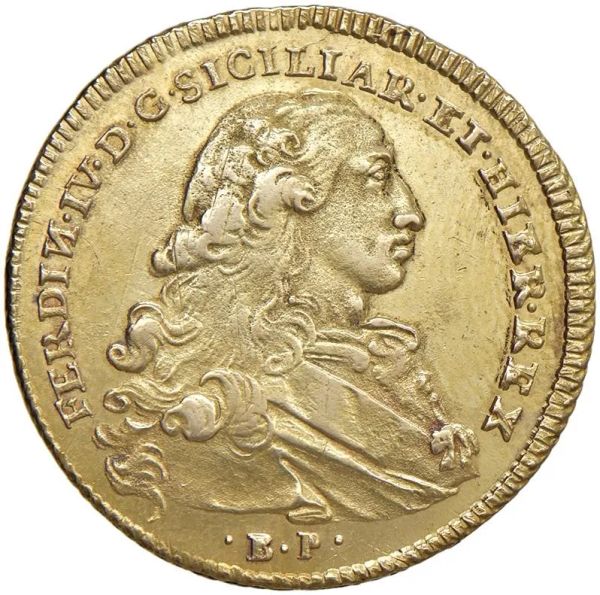 NAPOLI. FERDINANDO IV DI BORBONE (1759-1799). DA 6 DUCATI 1770