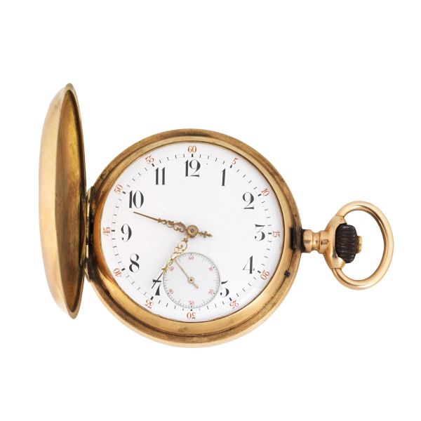 UNION 14KT ROSE GOLD POCKET WATCH