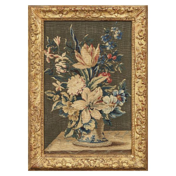 COPPIA DI RICAMI, FRANCIA, SECOLO XVIII