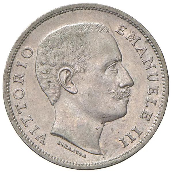      SAVOIA VITTORIO EMANUELE III (1900-1943) 1 LIRA AQUILA SABAUDA 1901 Roma 