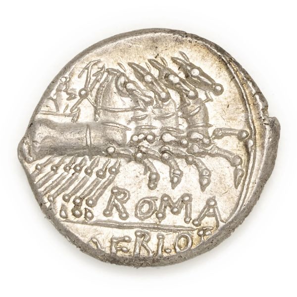 Baebia - Denario M. Baebius Q.f. Tampilus (137 a.C.) - Zecca: Roma