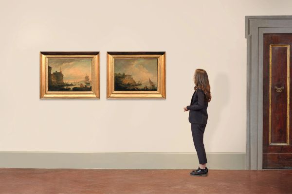 Seguace di Claude Joseph Vernet, secc. XVIII-XIX