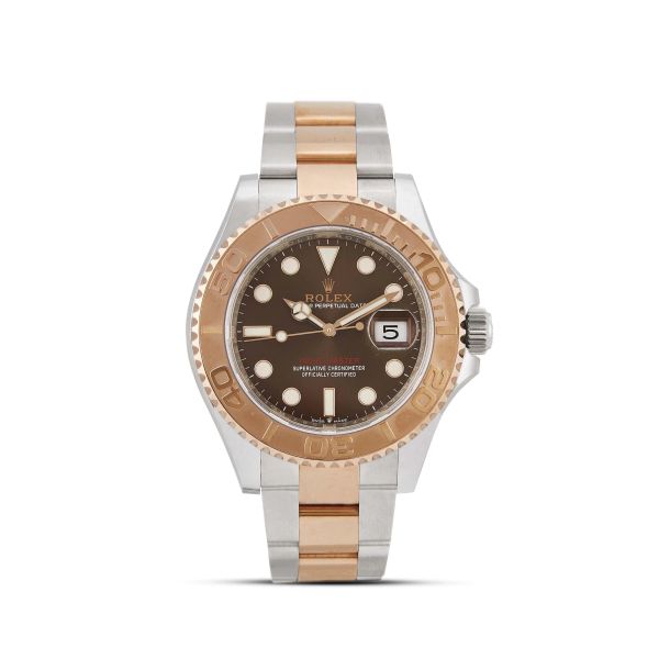 Rolex - ROLEX YACHT-MASTER "EVEROSE" REF. 126621 N. 4FC350XX STAINLESS STEEL AND ROSE GOLD WRISTWATCH, 2021
