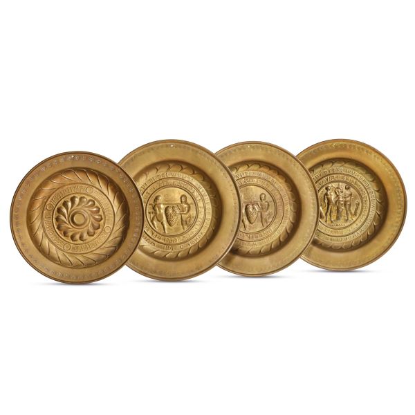 



QUATTRO PIATTI DA PARATA, GERMANIA, SECOLO XVIII