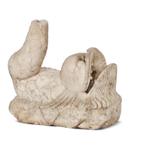 A TUSCAN FOUNTAIN ELEMENT, 16TH CENTURY 