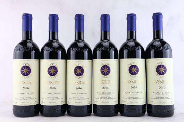 



Sassicaia Tenuta San Guido 2016