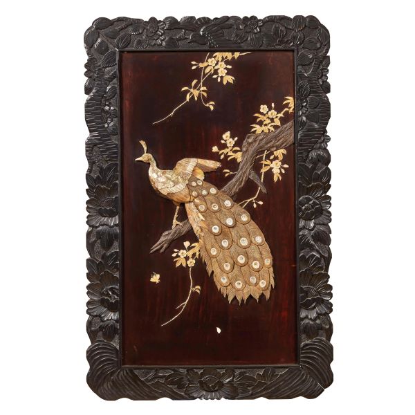 COPPIA DI PANNELLI, GIAPPONE, SECOLO XIX