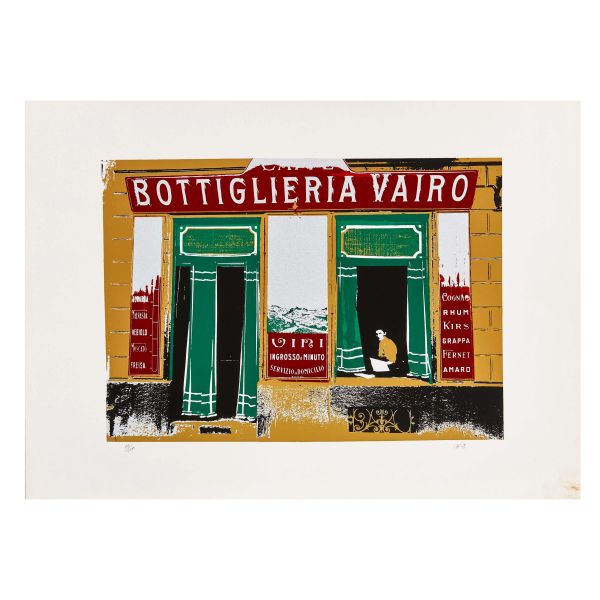 CARTELLA DI SEI SERIGRAFIE TEMA TORINO 1925 - 1975