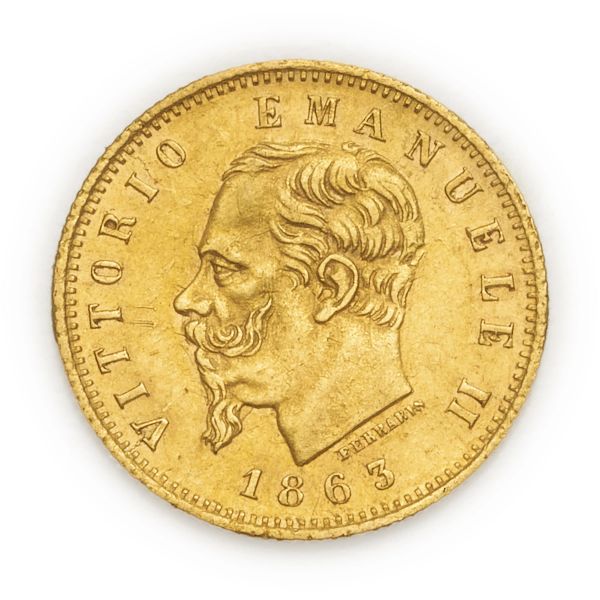 



Vittorio Emanuele II (1861-1878) &ndash; 5 Lire 1863 &ndash; Zecca: Torino