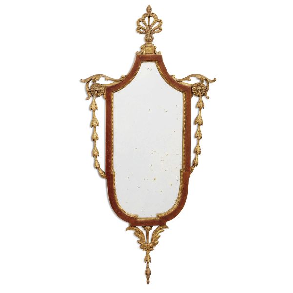 A PAIR OF TUSCAN MIRRORS, LATE 19TH CENTURY
