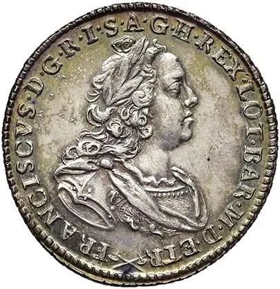 FRANCESCO II DI LORENA, 1737-1765, MEZZO FRANCESCONE (1758)