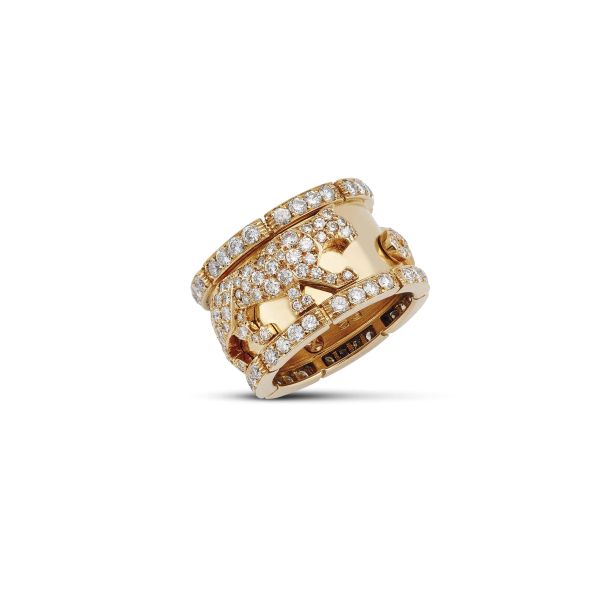 Cartier - CARTIER &quot;PANTHERE&quot; RING IN 18KT YELLOW GOLD