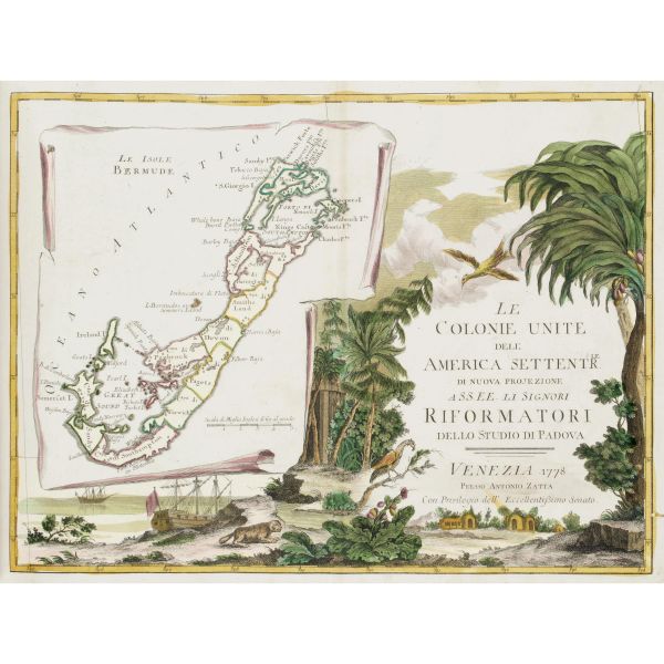 Zatta, Antonio. Atlante novissimo. Venezia, Zatta, 1779-85.